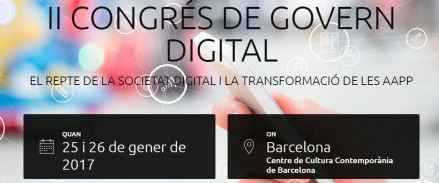 II Congrés de Govern Digital 2017